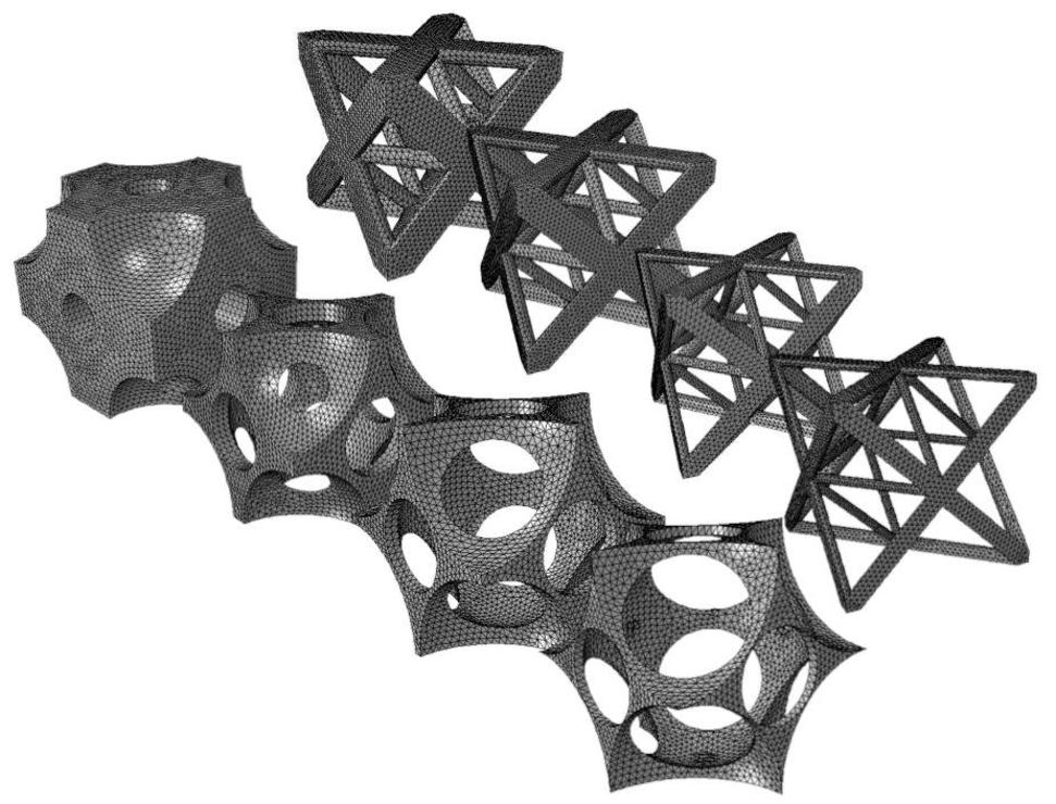 Microstructures lattices